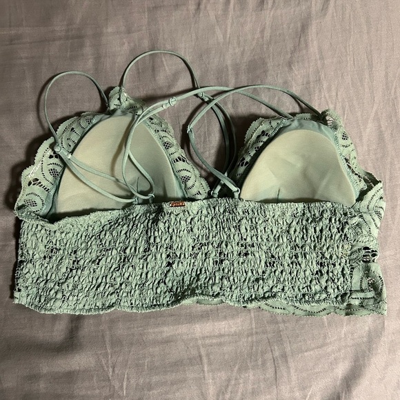 PINK Victoria's Secret Lace Bralette in Gray - Picture 2 of 3
